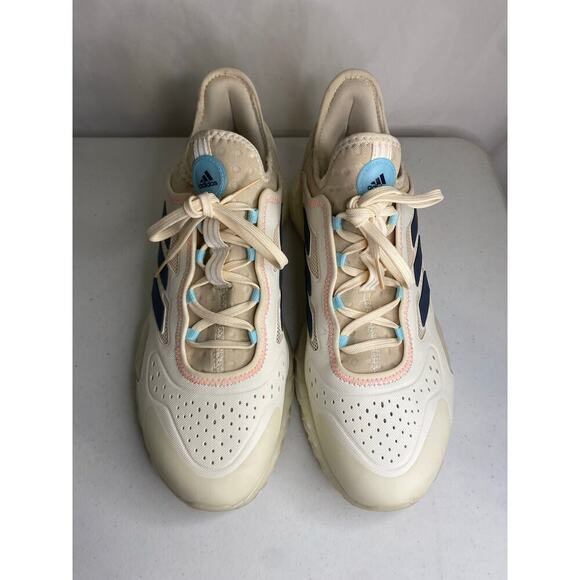 Mens Adidas Web Boost Running Shoes Sneakers Off White Blue Athletic Size 11 main image 8